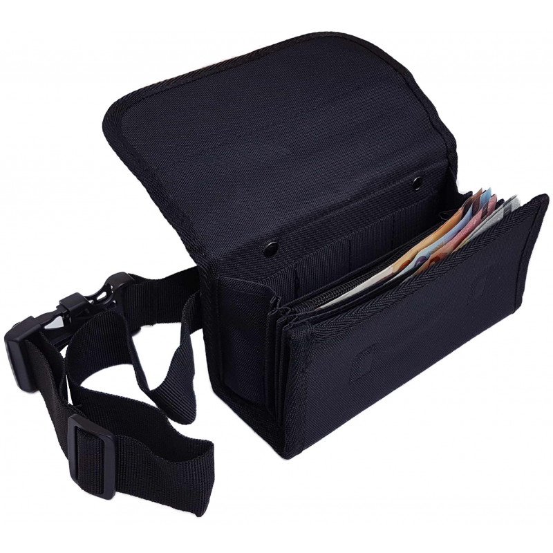 Sacoche de service TISSU avec poche zippée VENDUE SANS MONNAYEUR Sacoche de service TISSU avec poche zippée VENDUE SANS MONNAYEUR